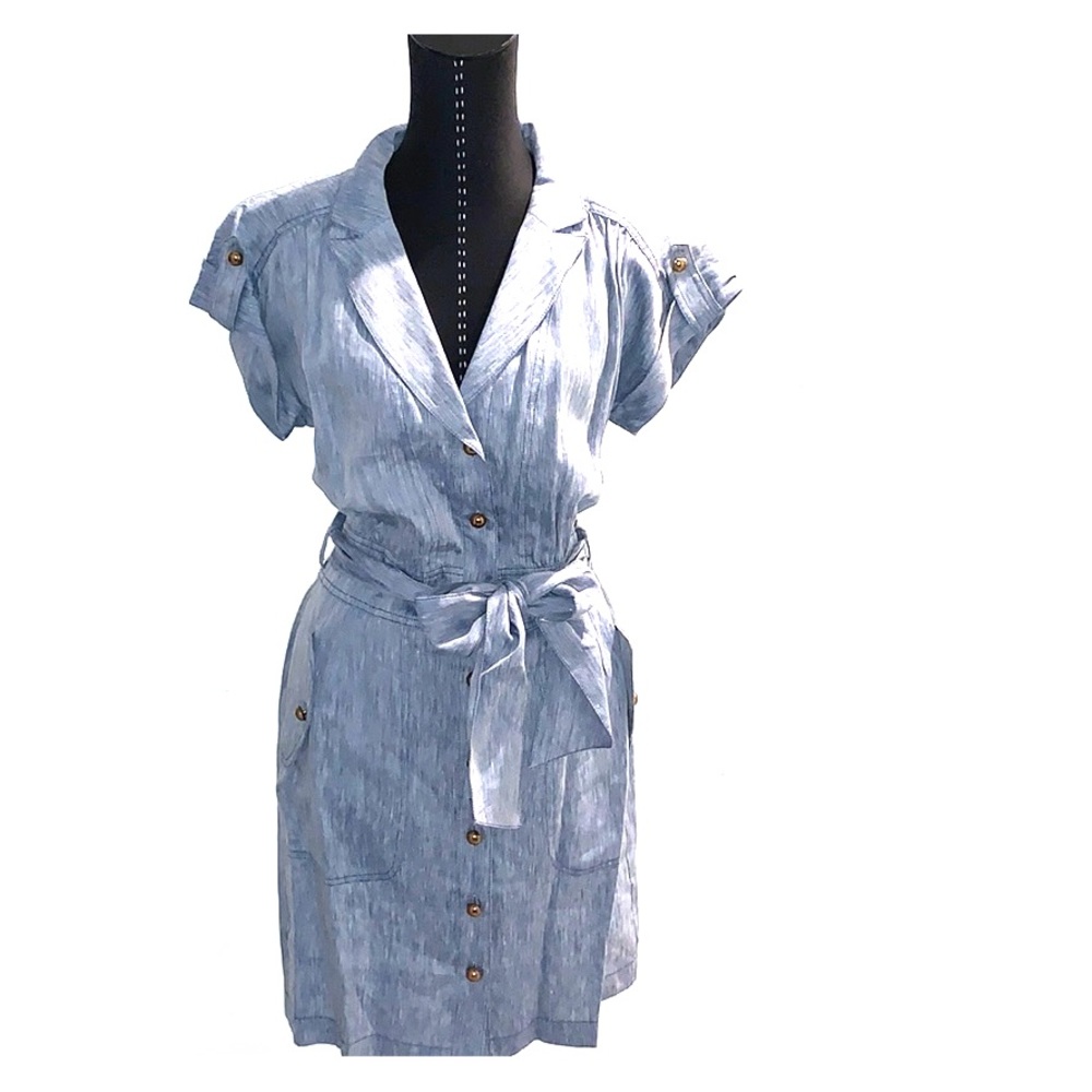 Cynthia Steffe Chambray Shirt Dress